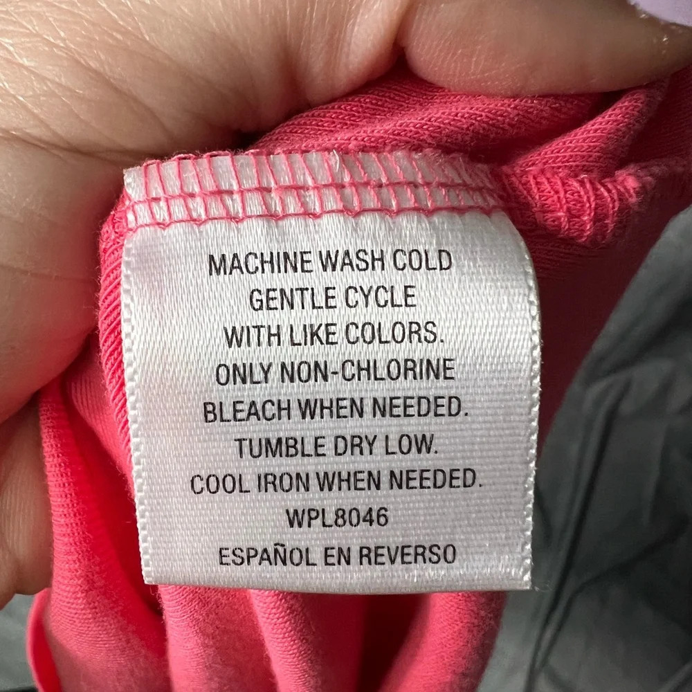 Charter Club Coral Pink 3/4 Sleeve Scoop Neck T-shirt - PM - Picture 9 of 9